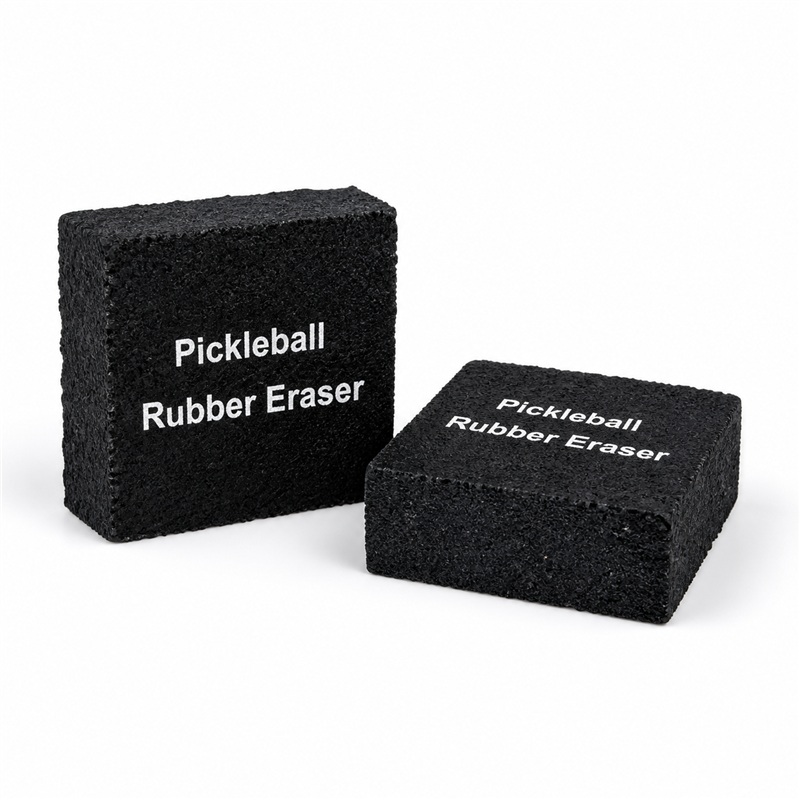 Custom Logo Pickleball Paddle Cleaning Eraser - Raw Carbon Fiber Paddle Cleaner